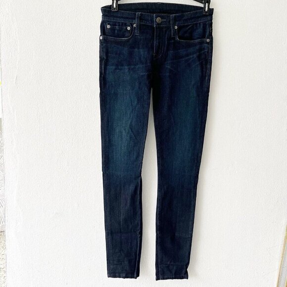 Helmut Lang Skinny Jeans Size 24 Blue Medium Wash 5-Pocket NEW - Picture 7 of 12